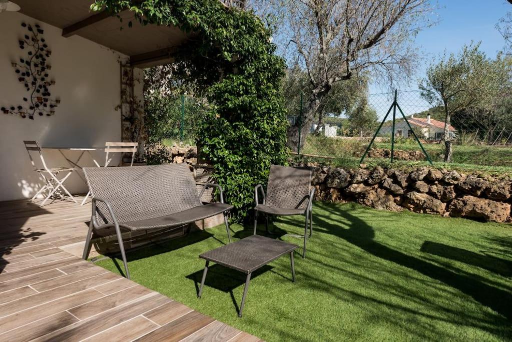 Maison 2/4pers : jardin piscine. LES AMANDIERS Lorgues Extérieur photo